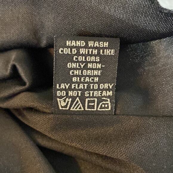 BCBGMaxAzria Purple Mesh Empire Waist Dress Size XS - Picture 6 of 12